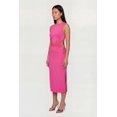 thumbnail image 2 of Women's Side Slit Drawstring Side Midi Dress, 2 of 3