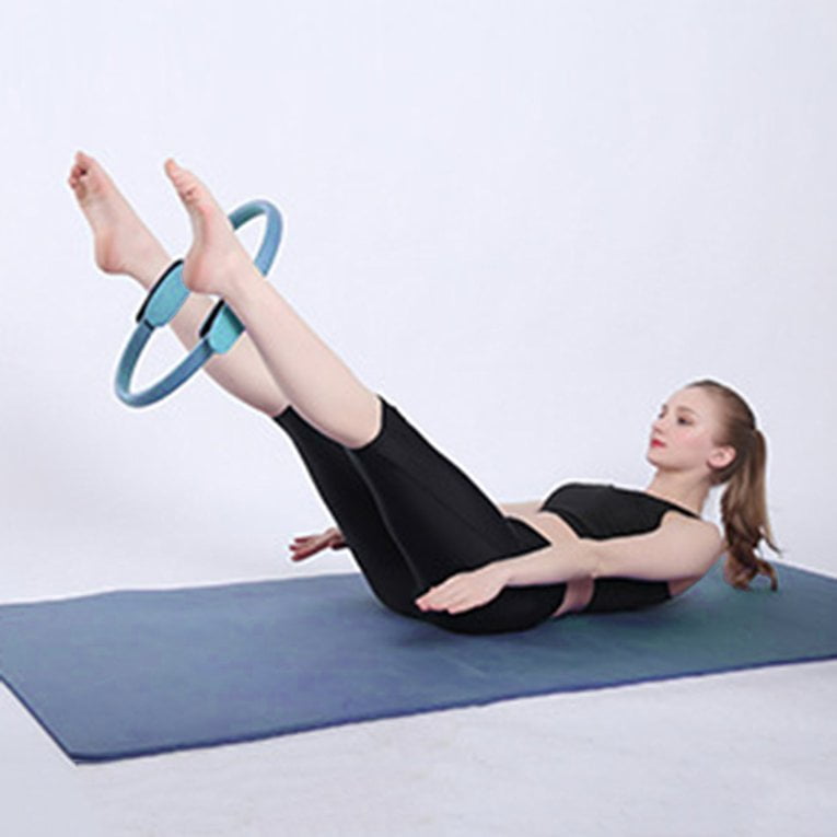 Yoga Pilates Ring Slimming Body Building Training Fitness Body Circle Tool 