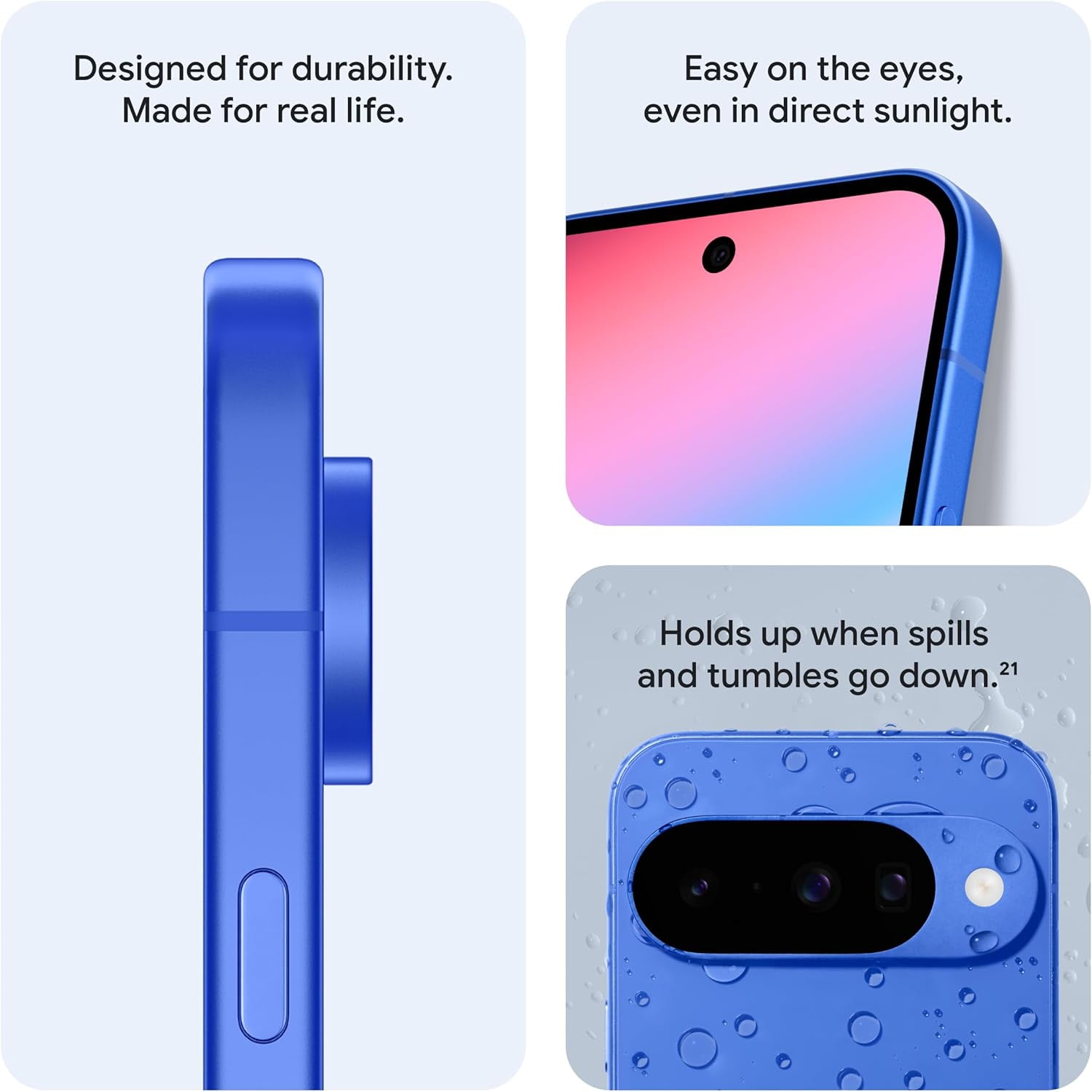 Google Pixel 10 Factory Unlocked 256GB - Indigo - Walmart.com