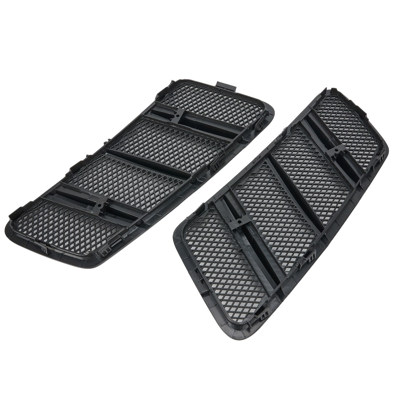 2PCS Side Hood Air Vent Grille Cover for Mercedes for Benz W166 Ml Gl Class