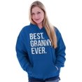 thumbnail image 3 of Best Granny Ever Grandma Grams Mother Hoodie Sweatshirt Women Brisco Brands M, 3 of 6