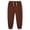 Brown, variant on Ymyiu Pants for Toddler Boys Toddler Boy Pants Cotton Sweatpants Kids Jogger Drawstring Elastic Bottom,Active Jogger,Long Pants with Pockets Size 6-7 Years(Blue, 6-7 Years)