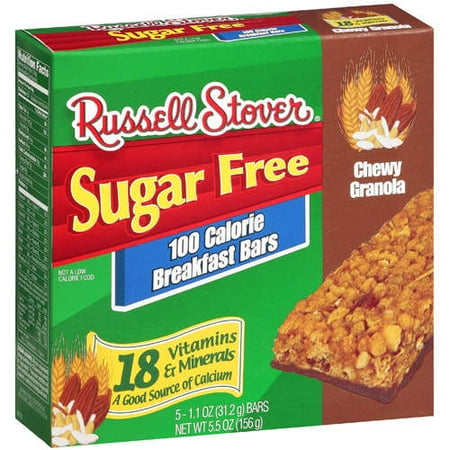 Russell Stover Russell Stover Sugar Free Snack Bars, 5 ea