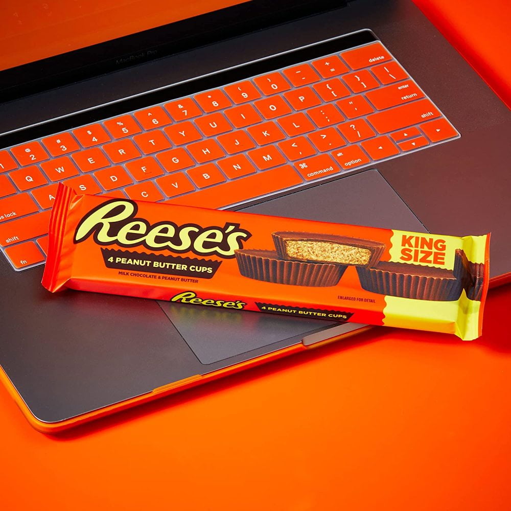 "TaliaPosy Peanut Butter Cups, Chocolate Candy, King Size (Pack of 24)"