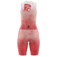 thumbnail image 2 of Floral Rose Women's Triathlon Suit - S, 2 of 3