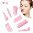 thumbnail image 4 of 7 Pcs/Set Gua Sha Planche de Massage en Résine Outil de Massage Racloir en Résine Soin de la Peau Guasha Ensemble d'Outils Anti-Rides Soins de Santé Beauté, 4 of 9