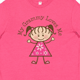 thumbnail image 4 of Inktastic My Grammy Loves Me Youth T-Shirt, 4 of 5