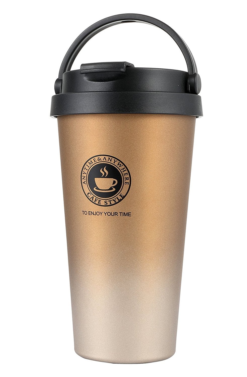 16oz Double Wall Vacuum Insulated Stainless Steel Travel Coffee Mug