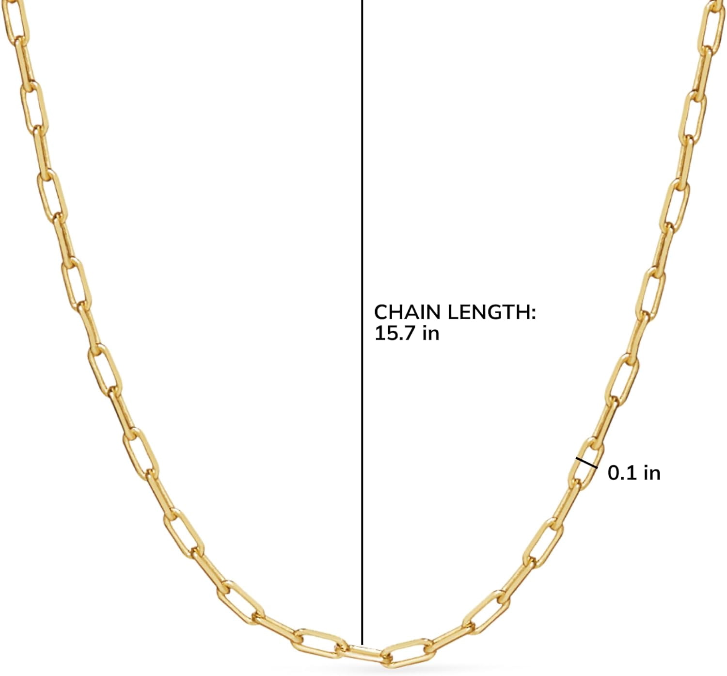 Leander Gold Chain Necklaces for Women - 14K Gold Plated, Hypoallergenic Jewelry - Dainty, Layering & Trendy Necklace Styles with Herringbone & Paperclip Designs Jewelry Assorted Styles