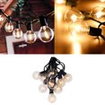 thumbnail image 4 of 2x Luces de Hadas G40 de 25 Pies con Bombillas de Bola Luz Colgante de Patio Impermeable Sunnimix Luces de cadena G40 al aire libre, 4 of 8