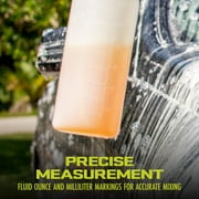 Sun Joe 34oz Foam Cannon Pressure Washer Attachment, Adjustable Spray Nozzle, 1/4 Quick Connector