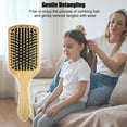 thumbnail image 2 of Unique Bargains Hair Brush Brush for Women Paddle Hair Detangle Brush with Nylon Bristles Blue Purple, 2 of 6