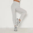 thumbnail image 2 of Leggings Yoga Mujer TFixol Gris Claro S, 2 of 8