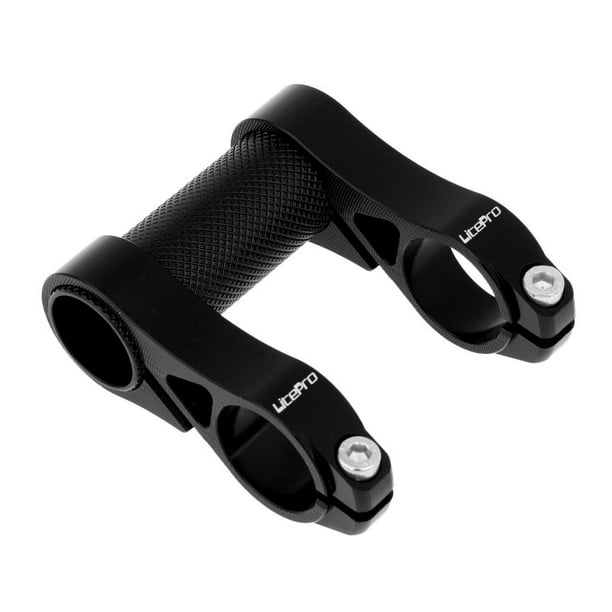 Soporte para manillar de bicicleta plegable ajustable Negro