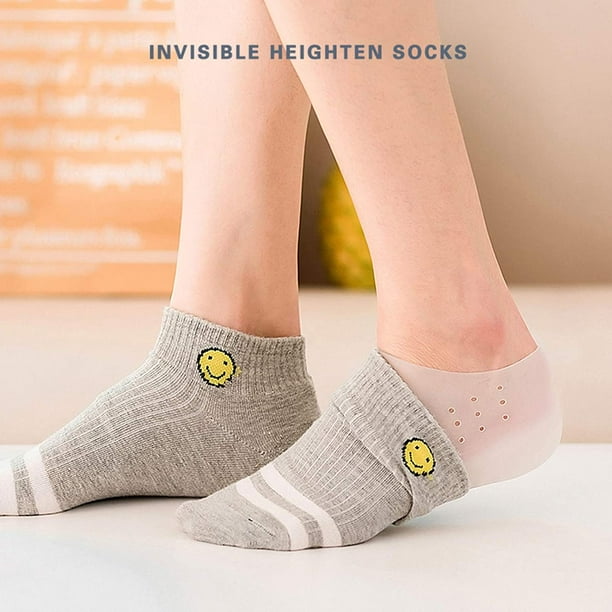 Concealed Footwear Enhancers Invisible Height Silicone Heel Insoles  Wearable Heel Cushion Inserts - China Concealed Footwear Enhancers and  Invisible Height Inserts price