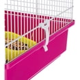 thumbnail image 4 of Ferplast Laura Cage de Hamster avec Tubes, Plat de Nourriture, Bouteille d'Eau et Roue, 4 of 12