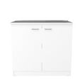 thumbnail image 4 of Pemberly Row 2Pc Kitchen Set Kitchen Island & Utility Sink Cabinet - Multi-color, 4 of 7