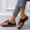 #275 Black, variant on Floenr Flip Flops for Women,Summer Comfortable Wedge Slippers Women Wear Thick Bottom Casual Beach Sandals