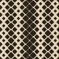 thumbnail image 1 of Ahgly Company Tapis de Zone Carré Lavable à la Machine pour Intérieur, Style Transitionnel, Gris Minuit, 8 Pieds Carré, 1 of 7