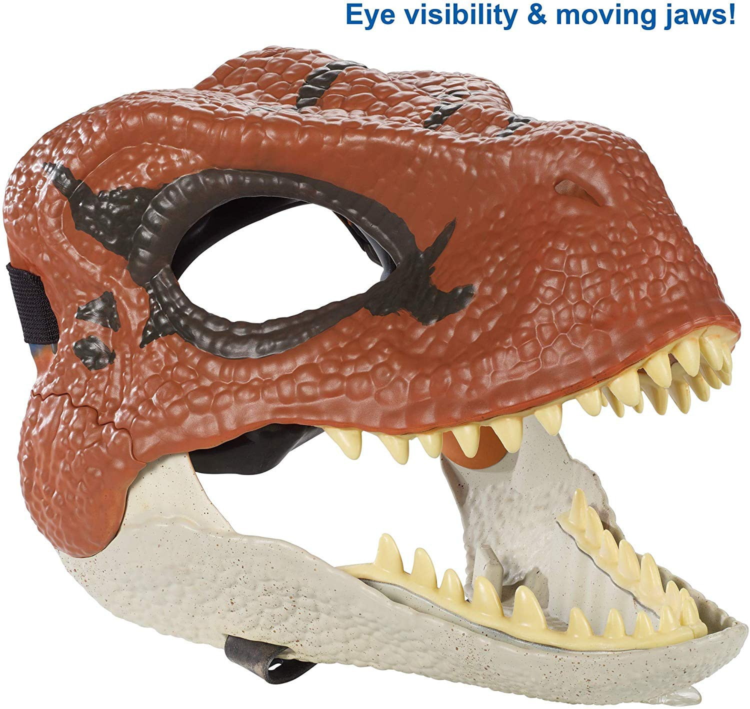 Mattel Jurassic World Plastic Dinosaur Anytime Costume Mask, for Walmart.com