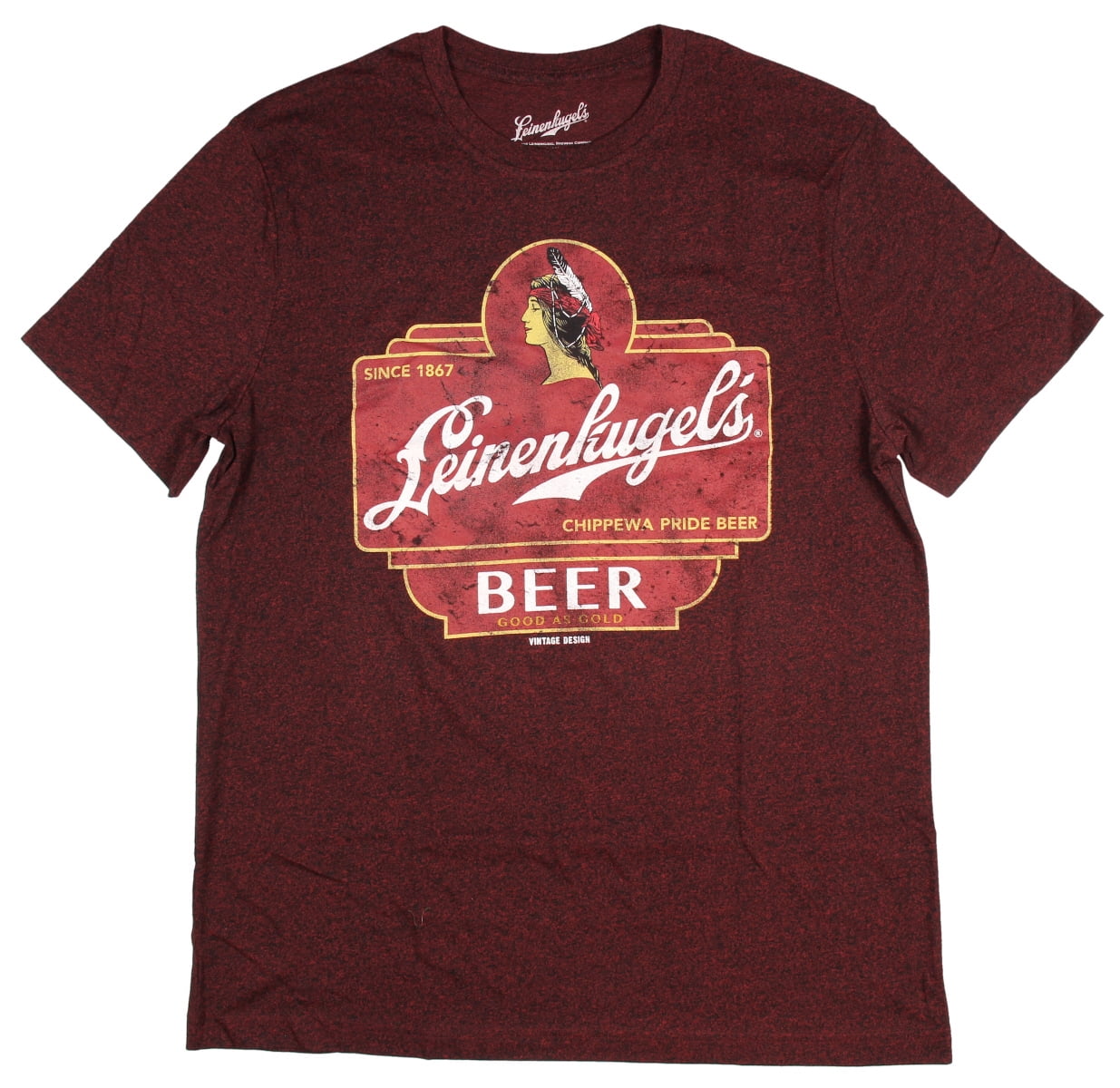 Leinenkugel Brewing Company Chippewa Pride Beer Bottle Label T-Shirt ...