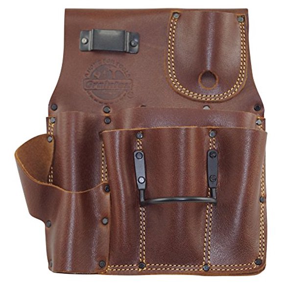 Graintex AS2587 Drywall Pouch R/H Ambassador Series Leather