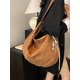thumbnail image 2 of Bolsos de gran capacidad para otoño/invierno para mujer, novedad de 2024, bolso de hombro de ante informal, bolso de mano estilo retro para el trabajo, 2 of 5
