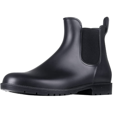 

Women s Ankle Rain Boots Waterproof Chelsea Boots
