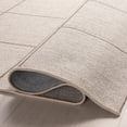 thumbnail image 5 of nuLOOM Calandra Checkered Machine Washable Area Rug, 5' x 8', Beige, 5 of 9
