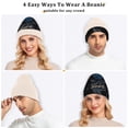 thumbnail image 5 of BZSMCE Winter Beanie Hats Casual Warm Cozy CapEternal Cosmic Thorns Pattern, 5 of 7