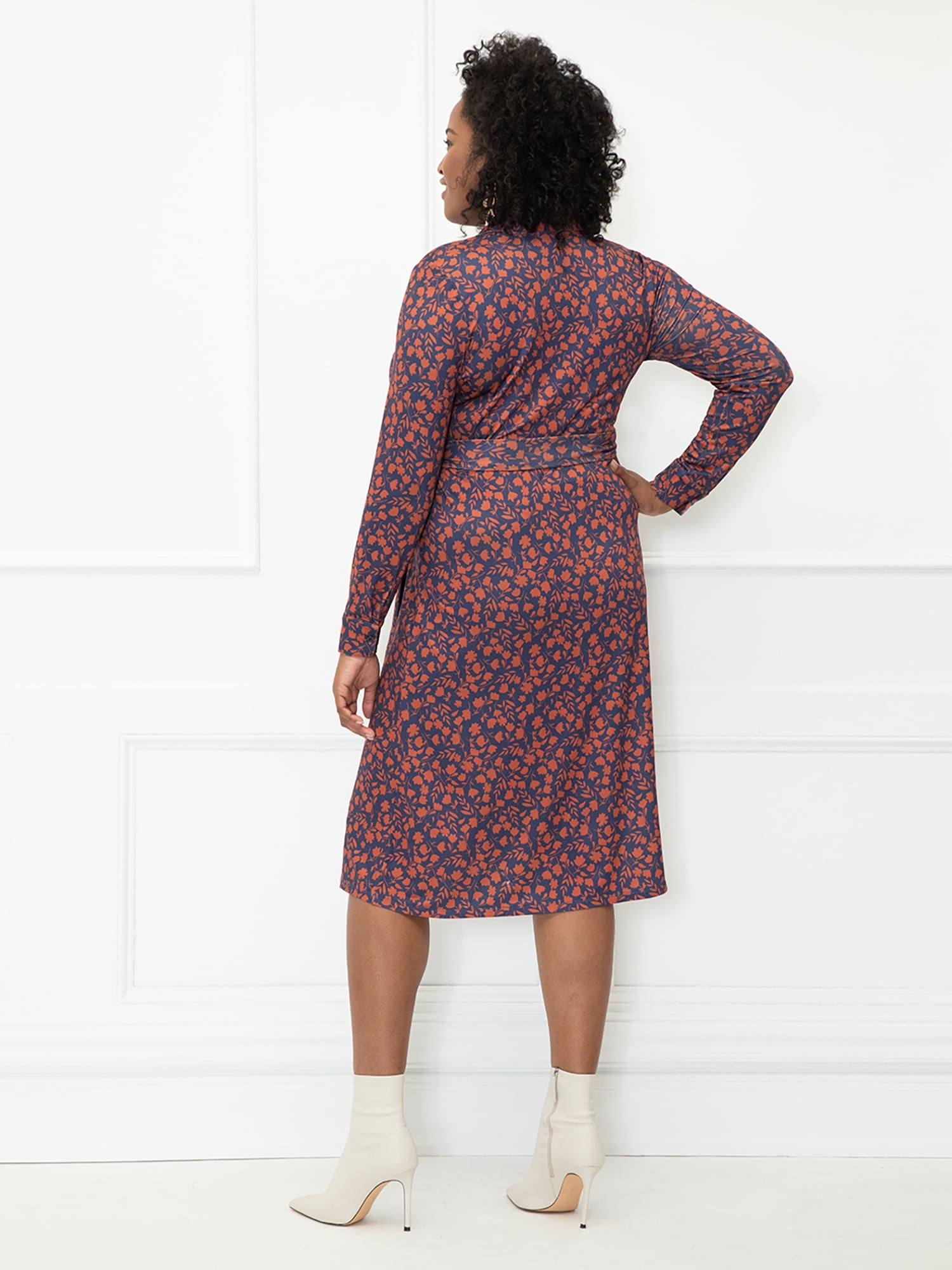 plus leopard midi dress