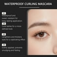thumbnail image 5 of Waterproof Quick Drying Curling Mascara, Iron Wand Mascara Waterproof Metal Mascaras Wand 3D Long-Lasting Lashes, Buildable Length and Volumizing Smudge Proof No Flaking (3PCS), 5 of 8