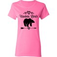 thumbnail image 3 of Inktastic Nanna Bear Grandma Women's T-Shirt, 3 of 5