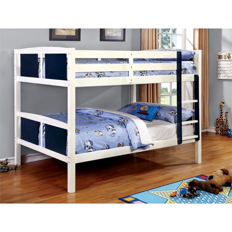 Full Bunk Bed in Blue 