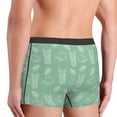 thumbnail image 3 of Goofa Tropical Pineapple Printed Men's Boxer Briefs Underwear, Moisture-Wicking Underwear, Trunk,Soft and Breathable Cotton Underwear-Small, 3 of 9