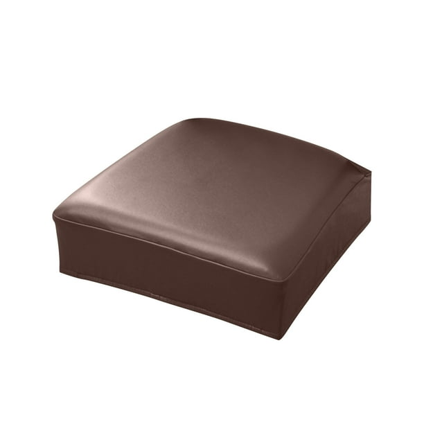 Yhmxh Fundas para sillas de comedor, juego de fundas de cuero para sillas de comedor, funda protectora extraíble y lavable para sillas, fundas traseras.