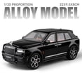 thumbnail image 1 of 1/20 Rolls Royce SUV Cullinan aleación Luxy coche modelo Diecast vehículos de Metal modelo de coche simulación sonido y luz niños juguete para regalo, 1 of 5