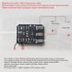 thumbnail image 3 of Módulo De Control Táctil Capacitivo, 2.5A Módulo De Interruptor Táctil Capacitivo De Repuesto Respuesta Sensible DC 3V-18V Con Luz LED Para Luz Nocturna, 3 of 7