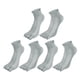 thumbnail image 1 of Medias Finas Antideslizantes Unique Bargains Unisex 5 Dedos Color Gris 3 Pares, 1 of 1