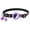 Purple, variant on Yirtree Cat Collar, Air tag Cat Collar with Bell and Safety Buckle, Reflective Collar with Waterproof Airtag Holder Compatible with Apple Airtag for Cat Dog Kitten Puppy