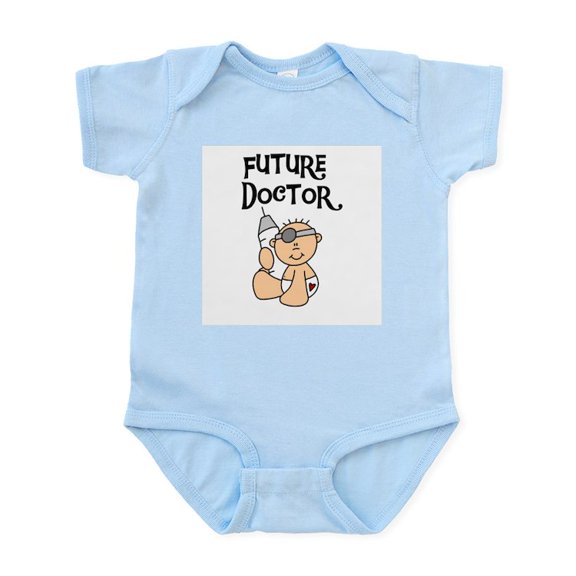 CafePress - Future Doctor Infant Bodysuit - Baby Light Bodysuit, Size Newborn - 24 Months
