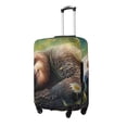 thumbnail image 2 of Haiem Daisy Sleeping Sloth Luggage Cover Printed Suitcase Covers for Luggage Elastic Washable Suitcase Protector Fits 18-32 Inch Luggage-Small, 2 of 8