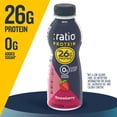 thumbnail image 2 of Ratio Protein Dairy Drink, Strawberry, 26g Protein, 10.8 fl oz, 2 of 13