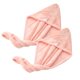 thumbnail image 1 of Juego de 2 toallas para el cabello, toalla para el cabello de terciopelo coral, toalla para el cabello seco con botón, gorro para el cabello seco, gorro de baño, 1 of 6