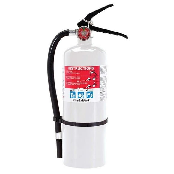 First Alert  5 lbs Fire Extinguisher for Home & Workshops US Coast Guard Agency Approval