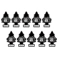 thumbnail image 6 of LITTLE TREES Car Air Freshener Hanging Paper Tree, Provides Long Lasting Scent for Car or Home, Black Ice, 10-Pack, 6 of 10