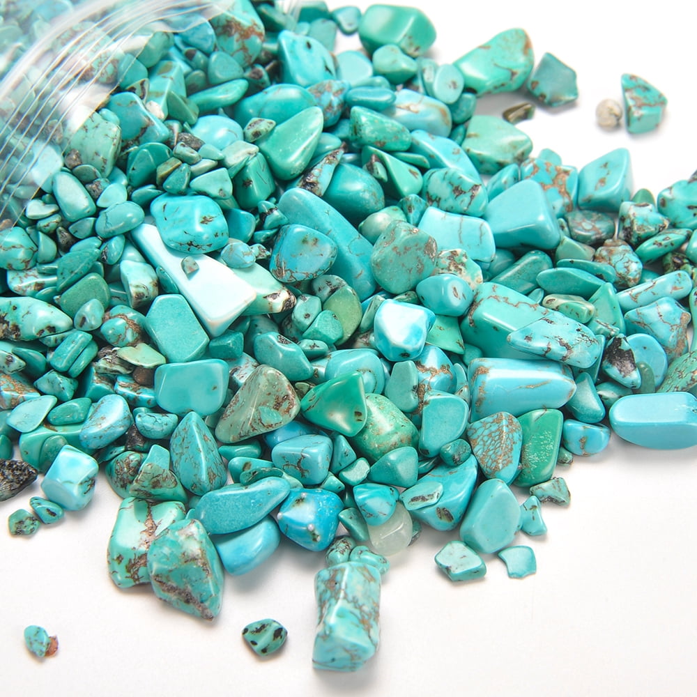 Giddyup! Buck's Blue/Green Decorative Tumbled Chips, 1 Bag