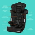 thumbnail image 4 of Baby Trend Hybrid Si 3-in-1 Booster Car Seat with Side Impact Protection, Hoboken Black, 4 of 13