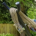 thumbnail image 5 of Sorbus Brazilian Blue, Sand, Purple, Red Stripes Double Hammock with Stand, 5 of 5