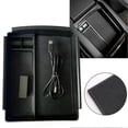 thumbnail image 1 of Car Console Armrest Storage Box Phone Wireless Charger For Tesla For Model X - For Tesla For Model S - Black, 1 of 5